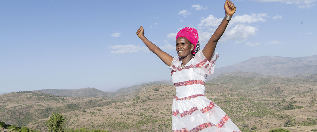 Ayalnesh, 32, has used her role as the only female leader in her kabele (village) to cancel at least 10 child marriages